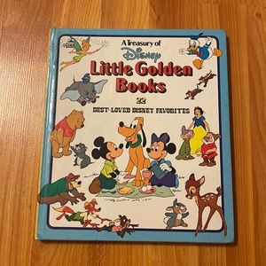 A Treasury of Disney Little Golden Books 22 Best Loved Disney Favorites Book